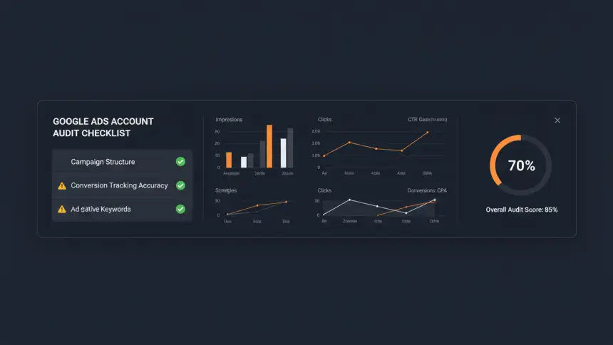 Google Ads Audit Checklist