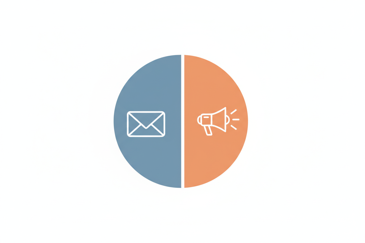 Shopify marketing budget split chart by revenue stage
